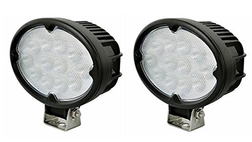 Potente 2 luces LED de 36 W de 7 pulgadas ovaladas Cree LED de trabajo 12 V 24 V Lámparas de camión, tractor, SUV, camión, barco