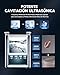 Imagen de CREWORKS 22L Limpiador de Ultrasonidos con Temporizador y Calentador 480W Limpiador Ultrasónico de Acero Inoxidabale Máquina de Ultrasonidos para Limpieza de Gafas