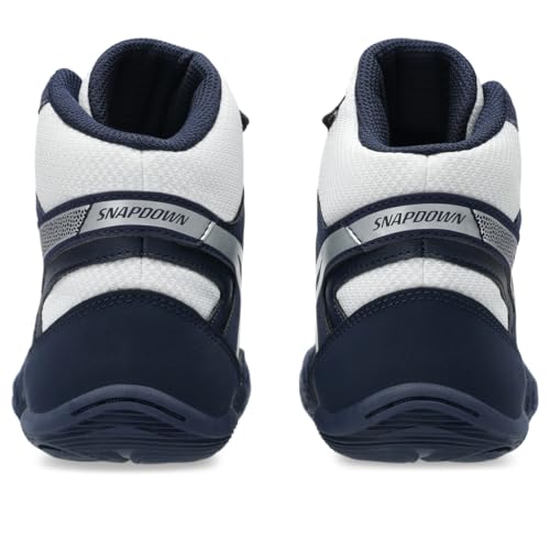 ASICS Kid's Snapdown 4 Grade School Wrestling Shoes, 2.5, Midnight/Pure Silver - image 5