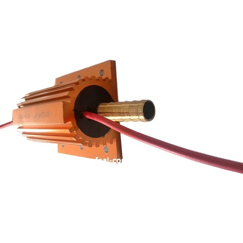 Resistencia refrigerada por agua, 300 W, 5 R, for horno de frecuencia intermedia, sin inducción, con carcasa de aluminio.