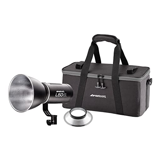 Foco COB LED Westcott L60-B de 15.000 Lux con 9 modos FX para video creativo