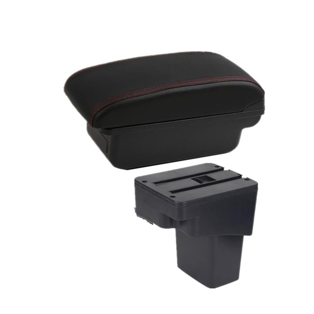 Yulegudi A1 Red Line No Usb Car Armrests For Hyundai For Accent Rb Solaris Verna