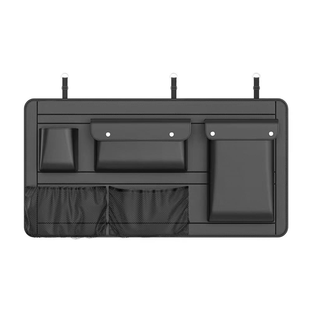 AKMBGMY Car Trunk Organizer,for BMW i4 (G26) M50 2021 2022 2023.Car Boot Seat Organiser with Adjustable Straps Storage Accessories