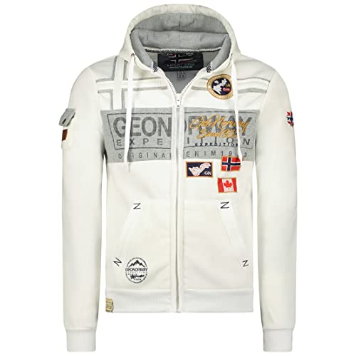 Geographical Norway SUDADERA DE HOMBRE GYMCLASS BLANCO | Sudaderas Hombre –  REMODELAPERU