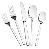 Doryh 60 Pieces Stainless Steel Flatware Sets, Service for 12