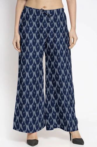 Image of Cotton Pochampally ikat unstitched blouse, Kurthi, long frock fabric material for women (1 meter, 2 meters & 3 meters)