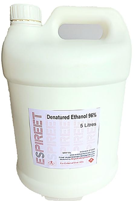 ESPIREET DENATURED ETHANOL 96% 5L (B0DBHYW3KV) Amazon Price History, Amazon Price Tracker