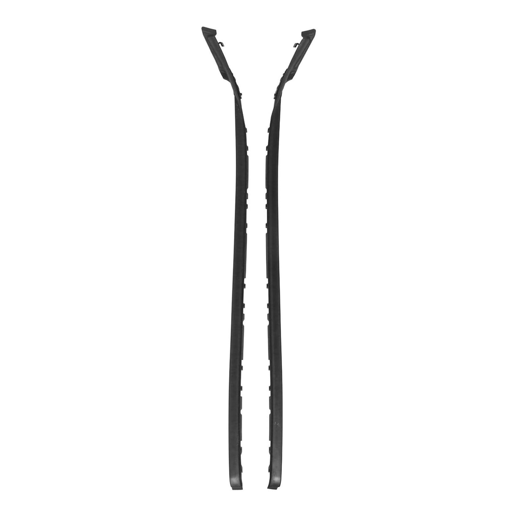 Lkhjdbiy 2Pcs Car Edge Fit For Lexus Is250 Is350 Is F Door Moulding Rubber Strip 75551-53020 75552-53020 Car Window Weatherstrip Trim(2Pcs)