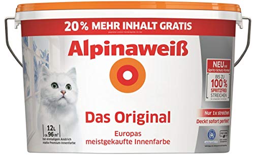 Preisvergleich Produktbild Innenfarbe »Alpinawei,weiß,12 l