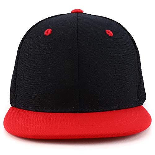 Trendy Apparel Shop Infant to Toddler Size Structured Flatbill Mesh Cap2