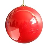 【BOLAS DE NAVIDAD A PRUEBA DE ROTURAS】 Esta bola de Navidad de plástico utiliza material plástico. No se rompa fácilmente y no necesita preocuparse porque los fragmentos de vidrio lastimen sus manos y las de su hijo.