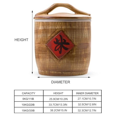 Récipients de rangement en céramique avec couvercles pour organisation cuisine