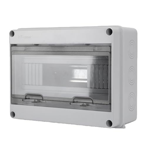 Boîte de distribution d'énergie étanche rail Din coffret extérieur maison - 2