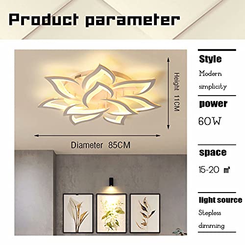 Plafonnier LED couleur changeable luminaire télécommandé salon