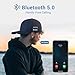 WLDOCA Bluetooth-Lautsprecher Baseballkappe für Herren und Damen Audiokappe mit Integrierten HD-Stereo-Lautsprechern Wiederaufladbar für Outdoor, Sport, Pendeln,D