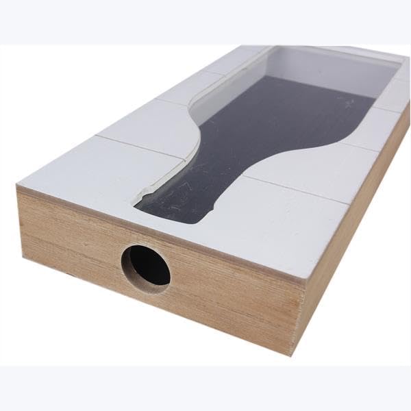 Young's Inc Wood Wine Bottle Cork Holder