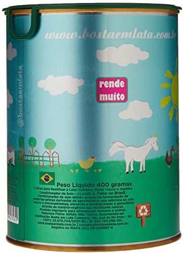 Fertilizante Orgânico Bosta em Lata Orquídeas - 400 G