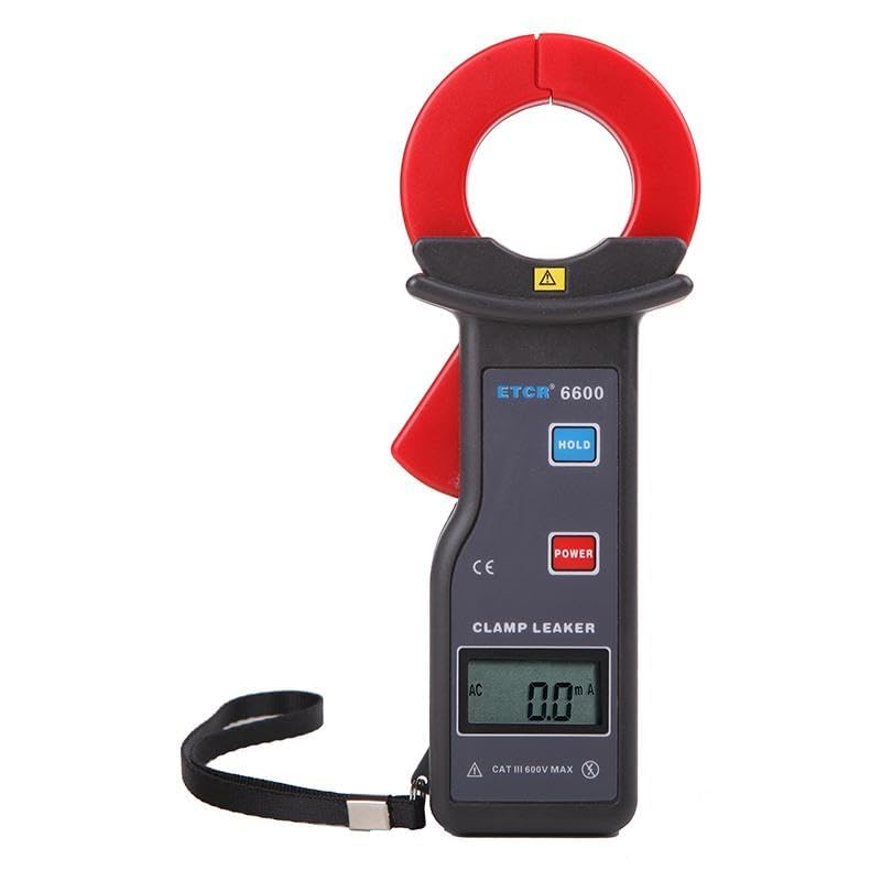 ETCR6600 Medidor de Corriente de Fuga Pinza 0mA-600A miniatura 2