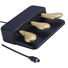 Ideal for musicians, students, and hobbyists who engages in long practice event, ensuring uninterrupted without pedal slippage Made from user friendly and wear resistant ABS, this pedal delivers long lasting durability and a natural feel, enhancing y...