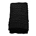 NEOSAN Womens Thick Ribbed Knit Winter Infinity Circle Loop Scarf Crochet Black