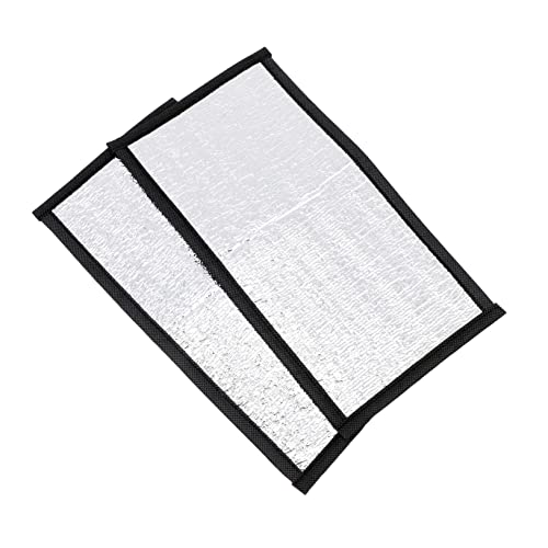 Alfombrilla calefactora para reptiles con película reflectante 2 unidades