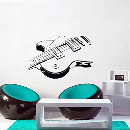 Amazon Jason Ming エレキギターウォールステッカービニールアートデカール取り外し可能な楽器壁装飾ステッカー自己接着壁紙39 59センチ ウォールステッカー オンライン通販