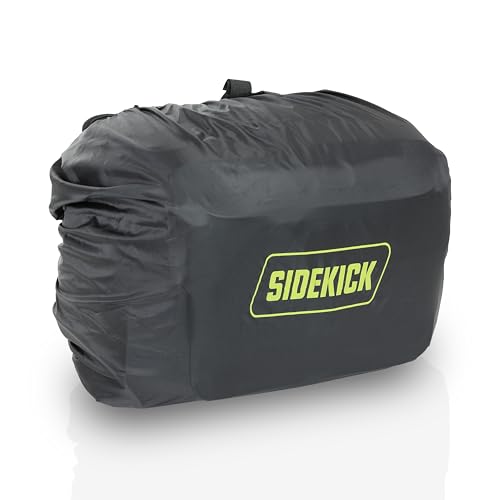 Image of GUARDIANGEARS Sidekick 50Ltrs Cruiser Saddlebags with Waterproof rain Covers for All Motorcycles with a Straight Exhaust.
