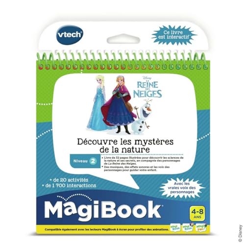VTECH - MAGIBOOK - LA REINE des NEIGES 2 - Decouvre les Mysteres de la Nature