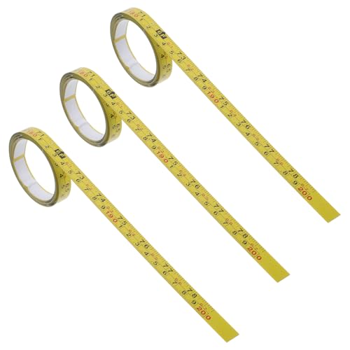 Cinta métrica adhesiva Mikikit doble escala miniatura 1