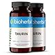 Taurin Kapseln – 200 Stück, hochdosiert mit 500 mg Taurin und Vitamin B1, für Sport & Fitness, Pre-Workout Booster ohne Koffein von BIOHERBA PZN 17190252