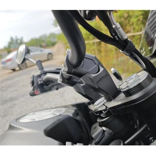 Abrazadera manillar 32mm para evitar dolor de espalda en moto 800MT 5