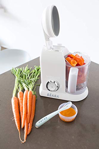 Beaba Babycook Solo White, Beaba Silicone Multiportions Baby Food Tray #TOP2