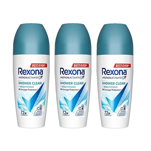 Rexona Women Deodorant Roll On N\ipfIhg[I50ml x 3 (Shower Clean V[N[)