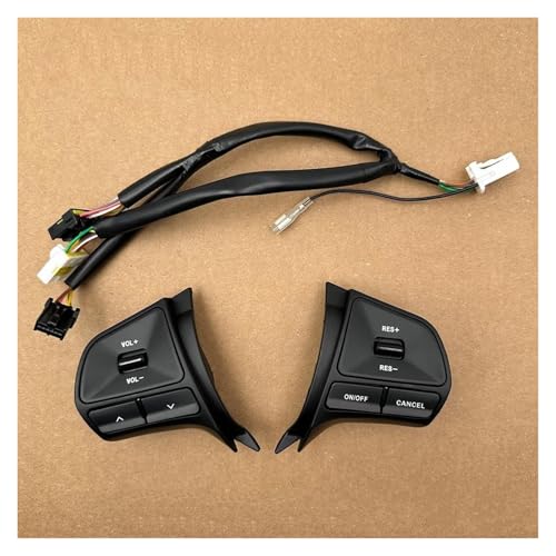 Touches de remplacement commande au volant Kia Rio K2 pour réparer le bouton de volume usé