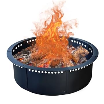 cinder block fire pit