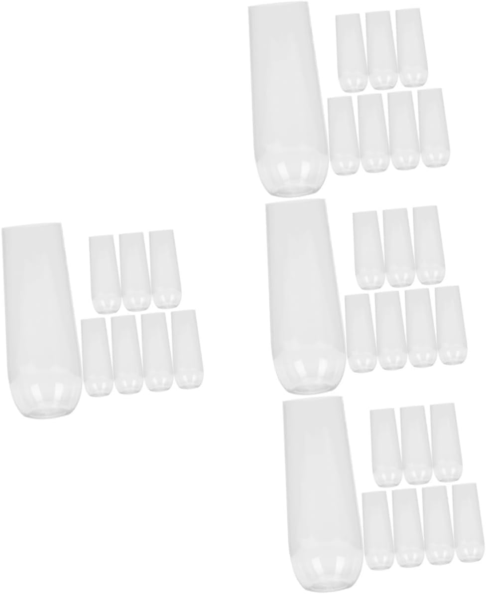 32pcs Multi-use Plastic Cups for Boys and Girls and Adults Party Cups Tumbler Wine Goblets Festival Supplies