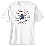 Coupe classique Converse T-Shirt Blanc Homme Chuck Patch