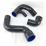 intercooler vw passat 1.9 tdi 2001 Presión de ruptura: 245 PSI. Mangueras de radiador Manguera De Silicona Intercooler Turbo Boost para AU&DI A4 B6 1,8 T para Quattro para V&W para Passat (Color : Negro)
