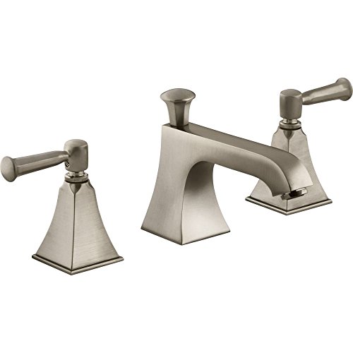 KOHLER 445689 Widespread Lavatory Faucet, Vibrant Brushed Bronze 