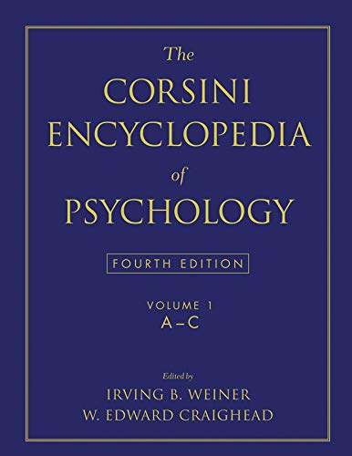The Corsini Encyclopedia of Psychology, Volume 1