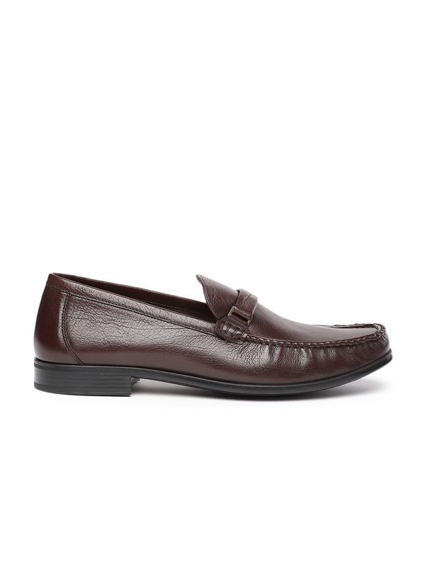 Image of ECCO Dress Moc Brown Men Moccasin