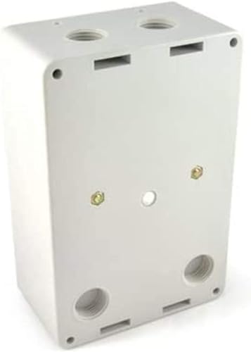 Miniatura 6 de Kit de medidor eléctrico de kWh y caja interior - Medidor de energía de 23 cables, monofásico, 120 V hasta 120240 V de paso de kWh con kit de