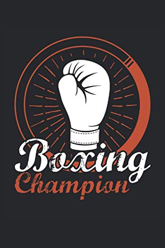 Imagen de Arte de boxeo Campeón de boxeo Guantes de boxeo: Este cuaderno de boxeador contendrá todas sus notas del entrenamiento de boxeo y su pasión por el