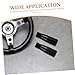 2pcs Ergonomic Crank Handle Replacement for Lathe and Machine Tools Folding Handwheel Design and Comfortable Grip for Industrial Use