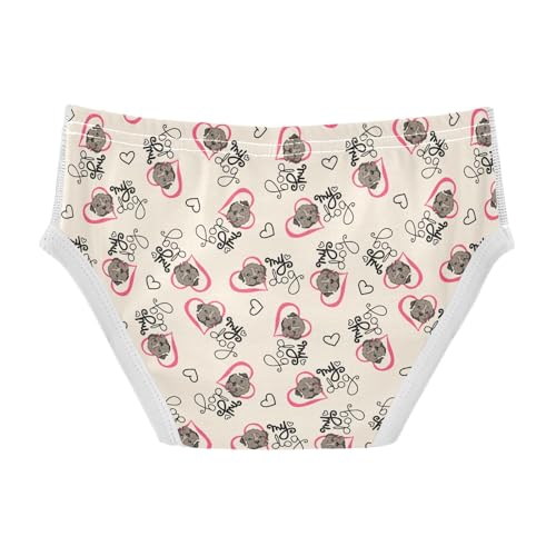 Cotton Little Boys Briefs Soft Cute Bulldog Toddler Underwear2
