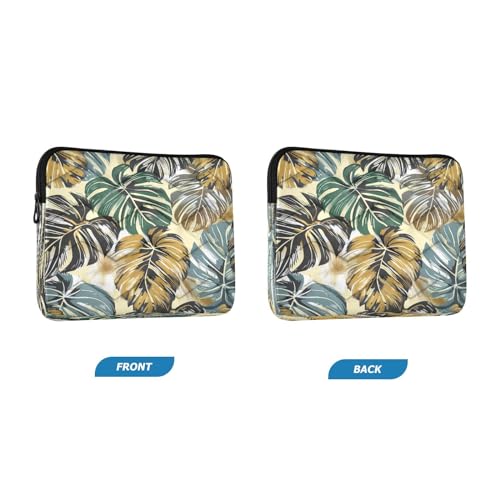 Funda para laptop 13-14 pulgadas impermeable con estampado tropical miniatura 2