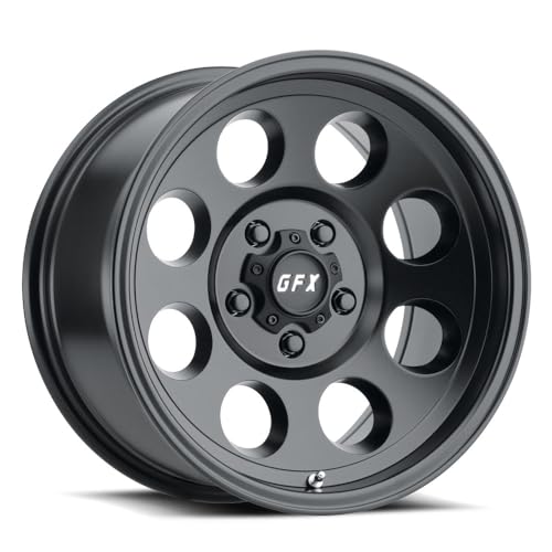 G-FX TR16 Custom Wheel - 15x8, -19 Offset, 5x139.7 Bolt Pattern, 108.1mm Hub - Matte Black Rim