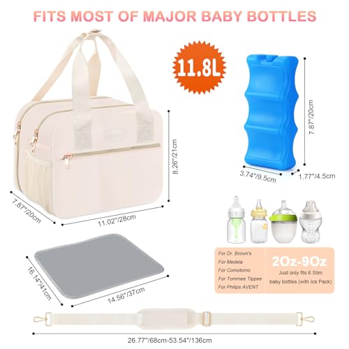 PIIOSER Wearable Breast Pump Cooler Bag