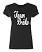 P&B Bridesmaids Team Bride Women's T-Shirt, XL, Black