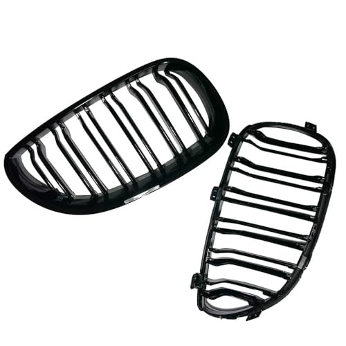 Calandre avant pour BMW E60 M5 grilles de course double lamelles ABS robuste